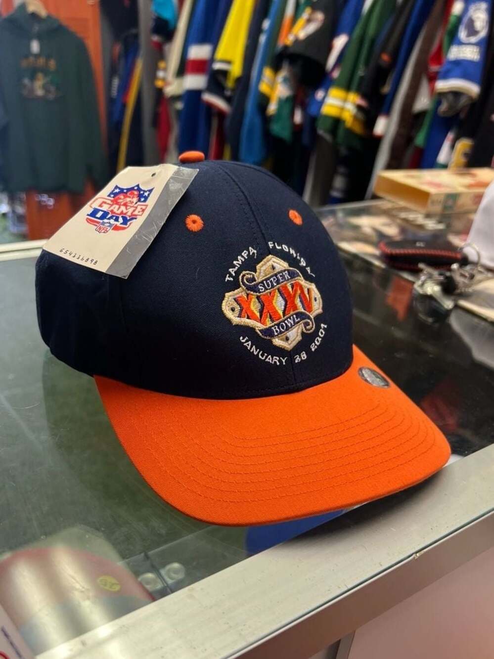 Logo Athletic Super Bowl XXXV Tampa Florida 2001 Hat One Size